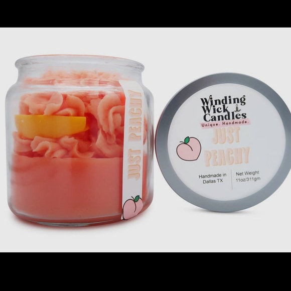 WINDING WICK JUST PEACHY CANDLE 💖NEW COLLECTION💖 - Picture 2 of 2